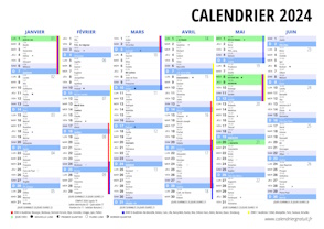 calendrier annuel