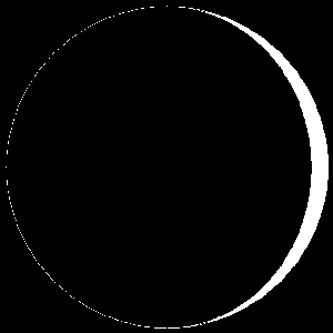 forme de la lune aujourd'hui