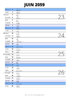 calendrier juin 2059 au format portrait pour prendre des notes