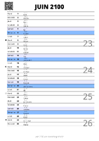 calendrier juin 2100 au format portrait pour prendre des notes