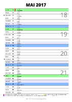calendrier mai 2017 au format portrait pour prendre des notes