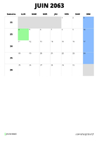 calendrier juin 2063 calendrier juin 2063 format portrait