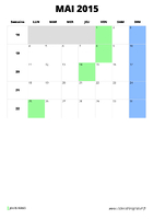 calendrier mai 2015 format portrait