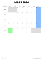 calendrier mars 2084 calendrier mars 2084 format portrait